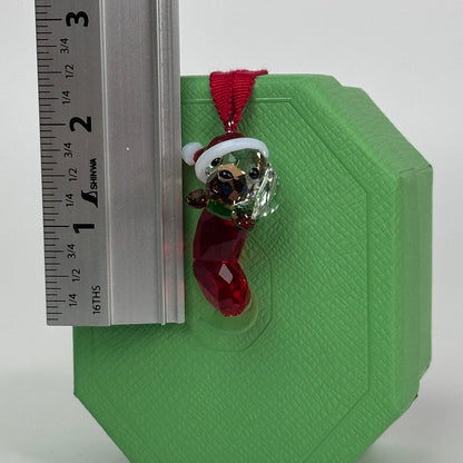 Swarovski Christmas Holiday Cheers Beagle Ornament Christmas