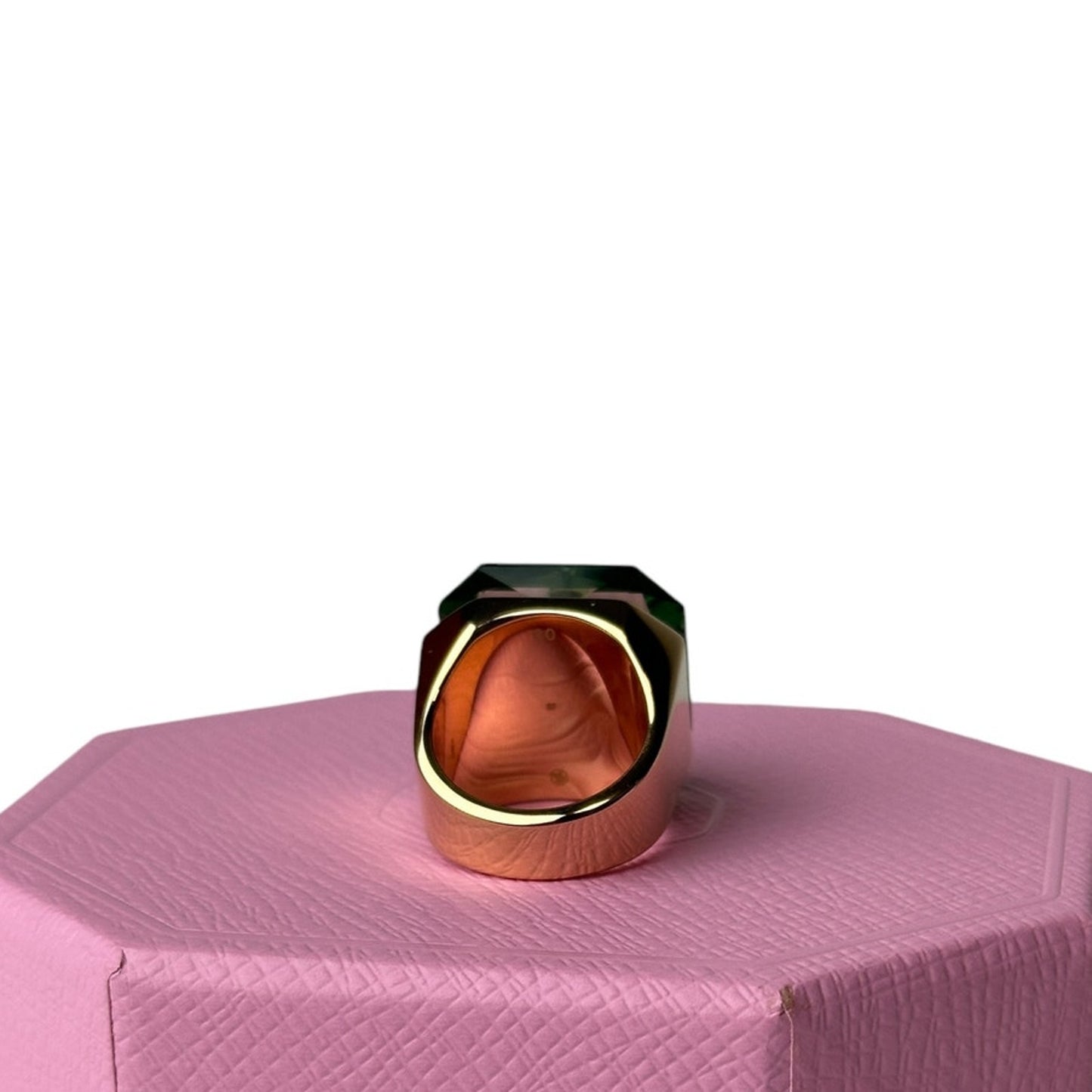 Swarovski Numina cocktail ring Octagon cut, Green Size 7 / EUR 55