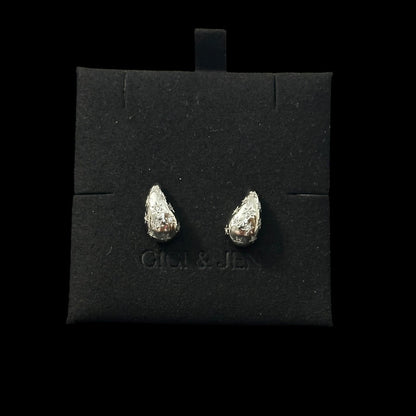 Star Teardrop Earrings Small Elegant Jewelry with Star-Shaped Accent