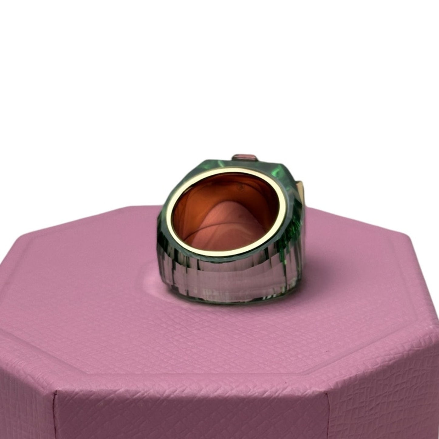 Swarovski Chroma cocktail ring Multicolored, Gold-tone plated  EUR 55  / 7 USA