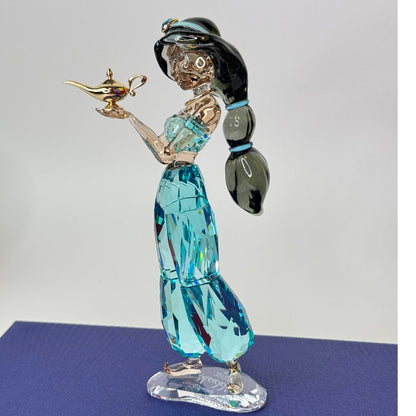 Swarovski Princess Jasmine and Abu Bundle Crystals Figurine Home decor