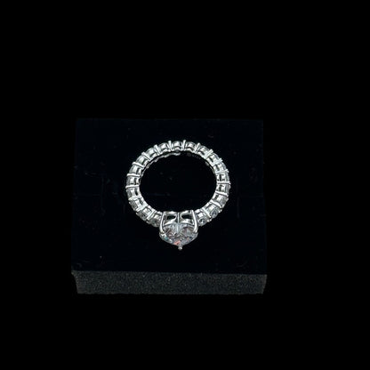 Marilyn Heart Ring with Cubic Zirconia Elegant & Sparkling Jewelry for Women