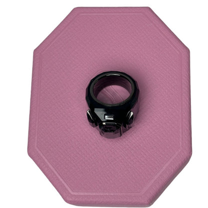 Swarovski Chroma cocktail ring Black, Ruthenium plated 55 EUR /  7 USA
