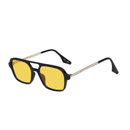 Jordan Double-bridge aviator frames featuring lightweight metal arms sunglasses