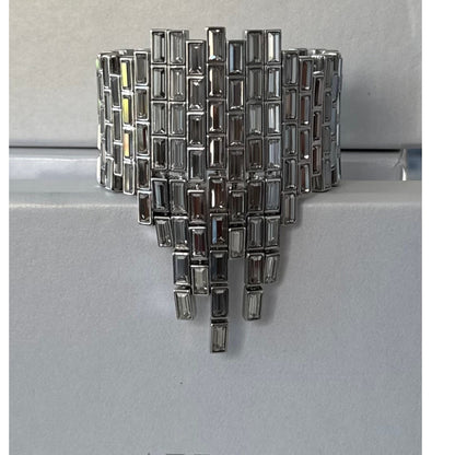 Swarovski Atelier Crystal Silver Shade Fluid Azzurro Bracelet 5483204