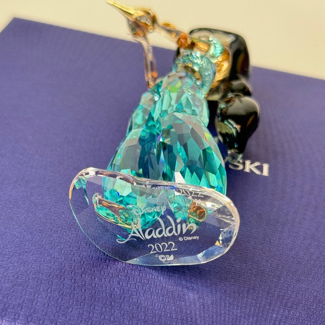 Swarovski Princess Jasmine and Abu Bundle Crystals Figurine Home decor