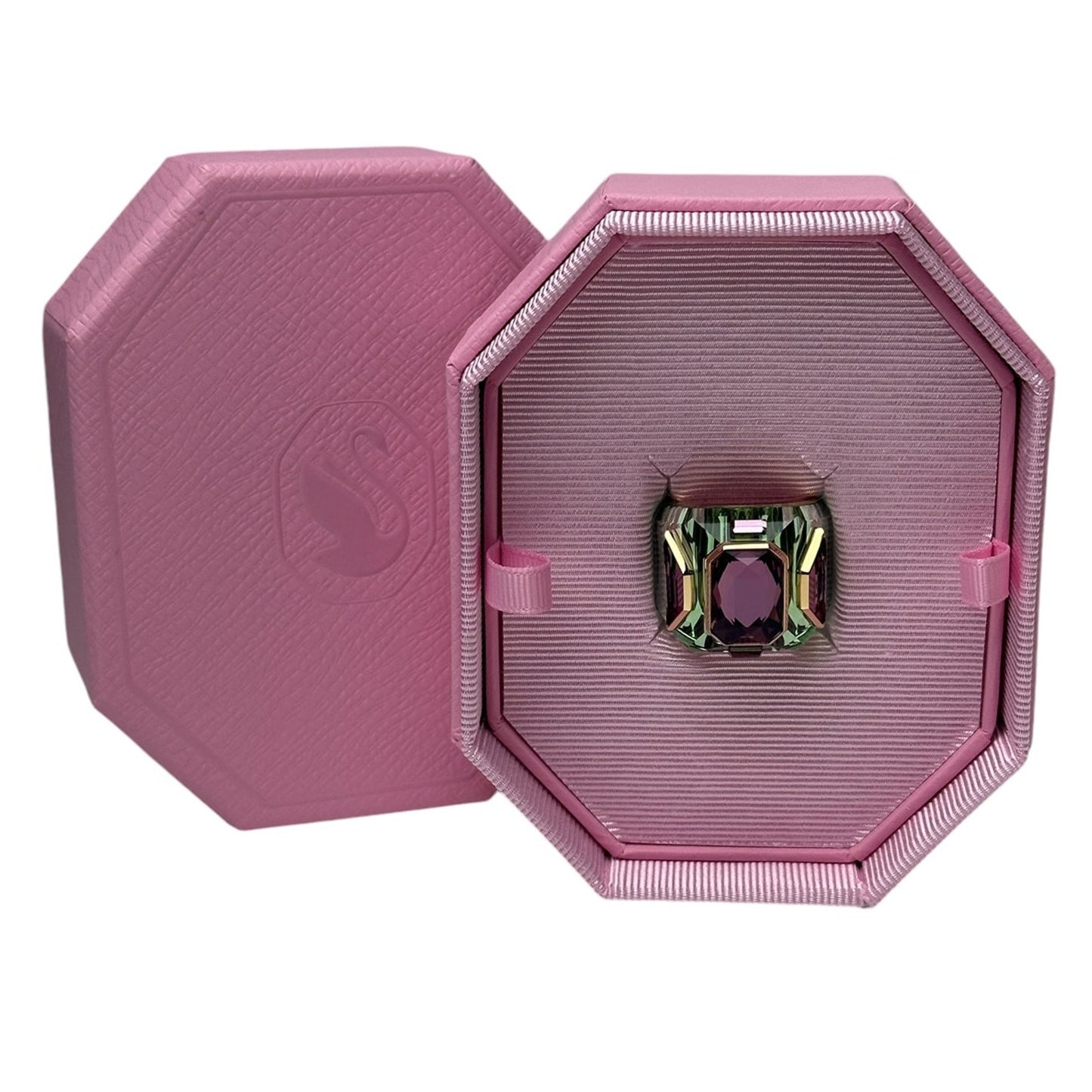 Swarovski Chroma cocktail ring Multicolored, Gold-tone plated  EUR 55  / 7 USA