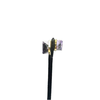 Swarovski Lucent Ear Cuff Single, Magnetic, Purple, Gold-Tone Plated Bundle