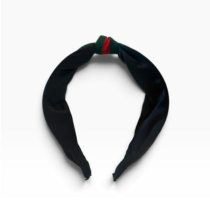 Knotted Queen Bee Black Headband