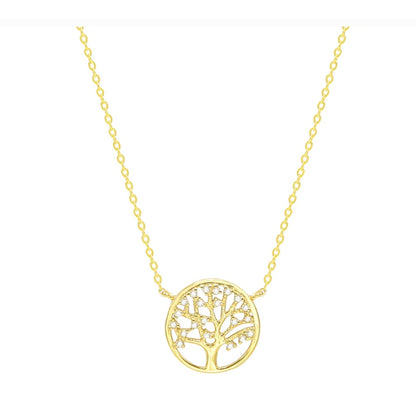 Tree of Life Pendant Necklace – Elegant Symbolic Jewelry for Women