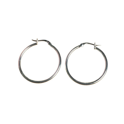 Hoop Earrings Lightweight Everyday Hoops Classic 925 Sterling Silver