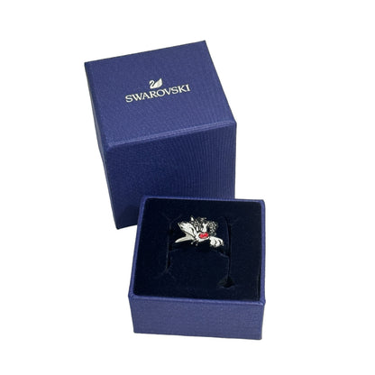 Swarovski Looney Tunes Sylvester Size 7 /55 Ring Multi-colored, Rhodium plated New