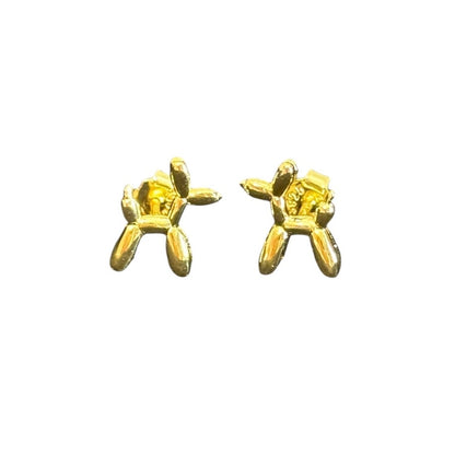 Balloon Dog Stud Earrings Fun & Playful Jewelry for Women  Trendy Animal-Shaped Studs