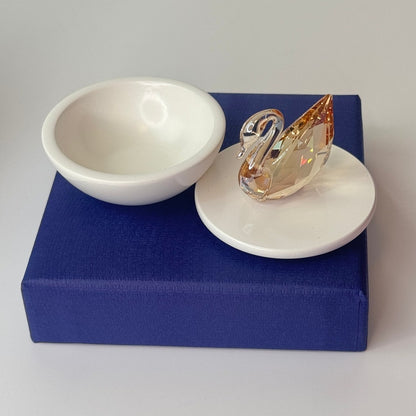 Swarovski Keepsake Decorative Box Swan home decor