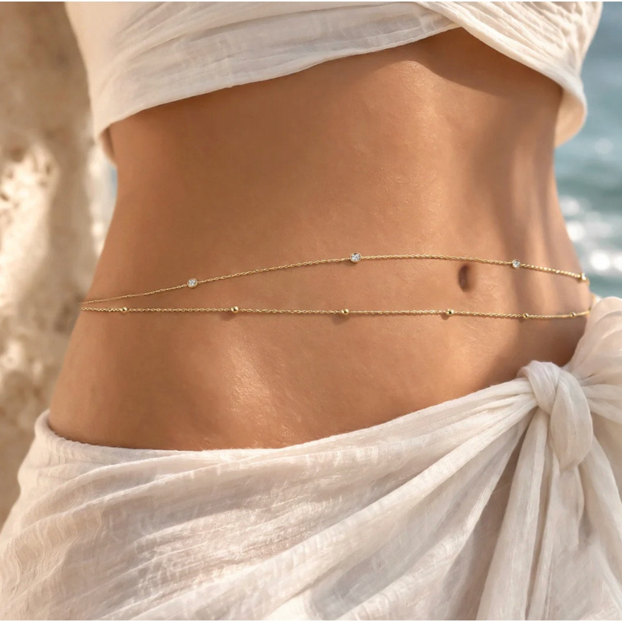 Coastal Glow Body Chain