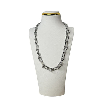 Gia Link & Chain Necklace | Elegant Link Chain Jewelry