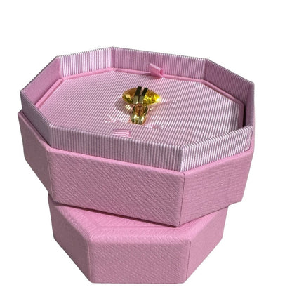 Swarovski Lucent ring Magnetic closure, Yellow, Gold-tone plated size 55/7
