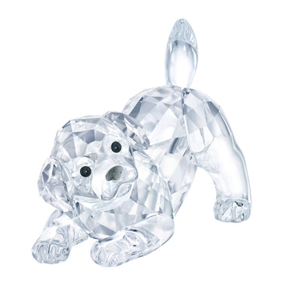 Swarovski Peaceful Countryside Labrador Puppy Dog Figurine