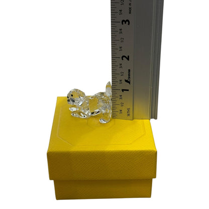 Swarovski Peaceful Countryside Labrador Puppy Dog Figurine