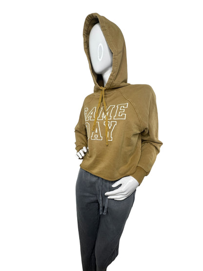 GAME DAY Mineral-Washed Hoodie Your Go-To Gear for Every Game CAMEL S