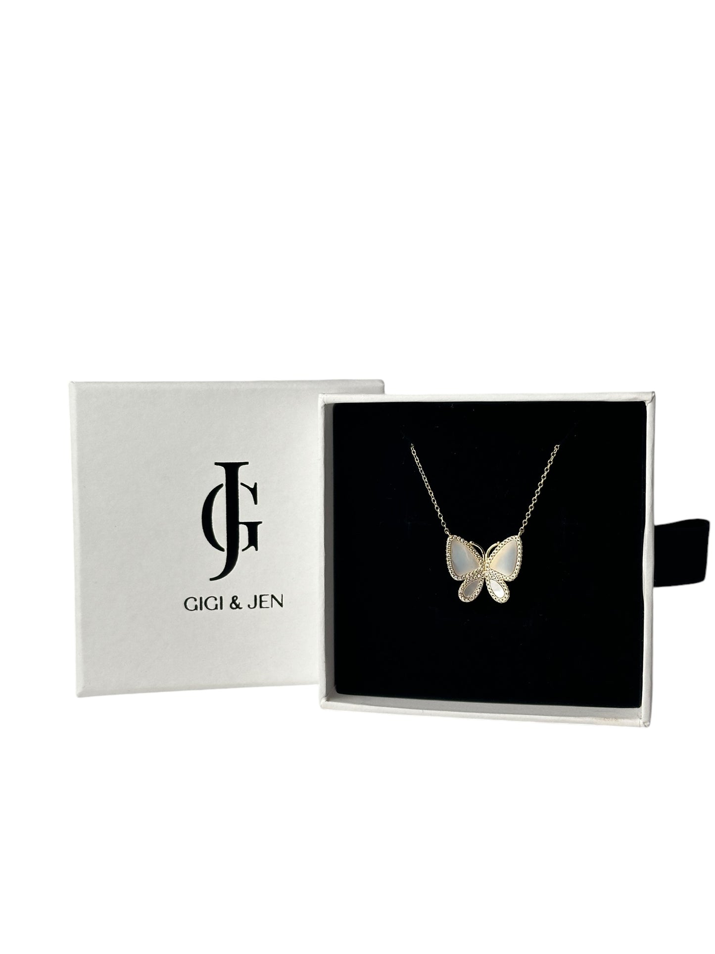 Mariah Butterfly Pendant Necklace Perfect Gift for Her