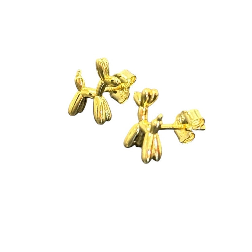 Balloon Dog Stud Earrings Fun & Playful Jewelry for Women  Trendy Animal-Shaped Studs