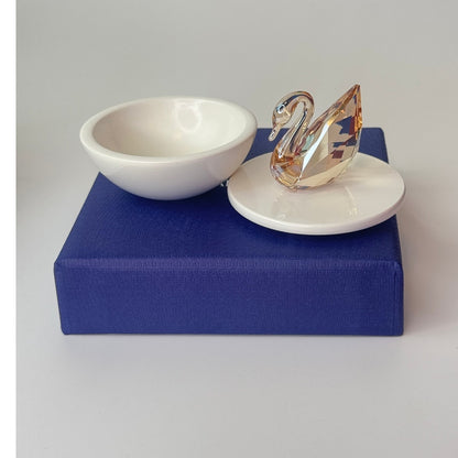 Swarovski Keepsake Decorative Box Swan home decor