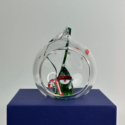 Swarovski Holiday Cheers Santa’s Elf Ball Ornament