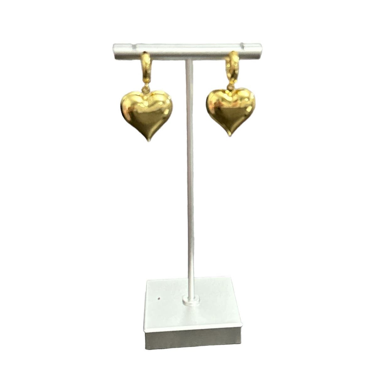 Heart Puffy Earring Medium