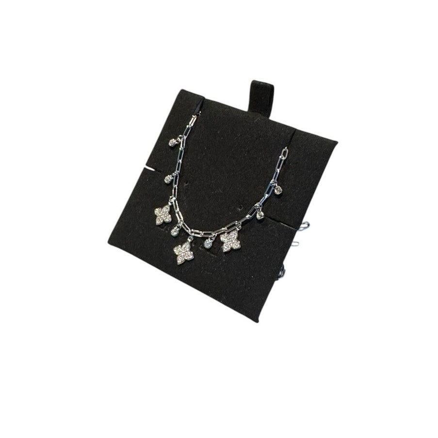 Anklet Chic Dangling Charm Design 925 sterling silver