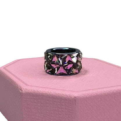 Swarovski Curiosa cocktail ring Triangle cut, Multicolored Size EUR 58 / USA 8