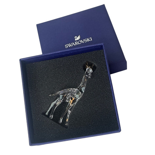 Swarovski African Sunset Giraffe Figurine Home decor Nohea New