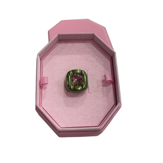 Swarovski Dulcis Cocktail Ring sizen 50 / 5 Green New
