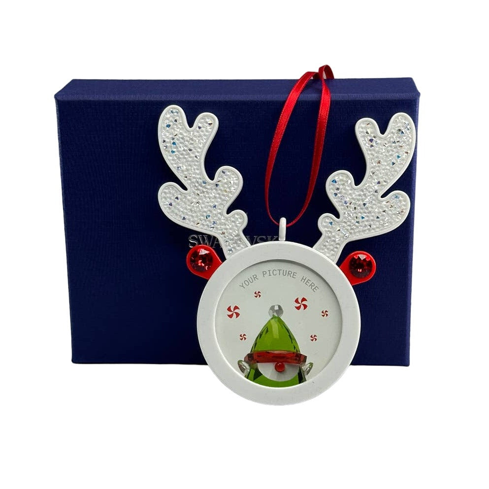Swarovski Holiday Cheers Reindeer Hanging Picture Frame Christmas