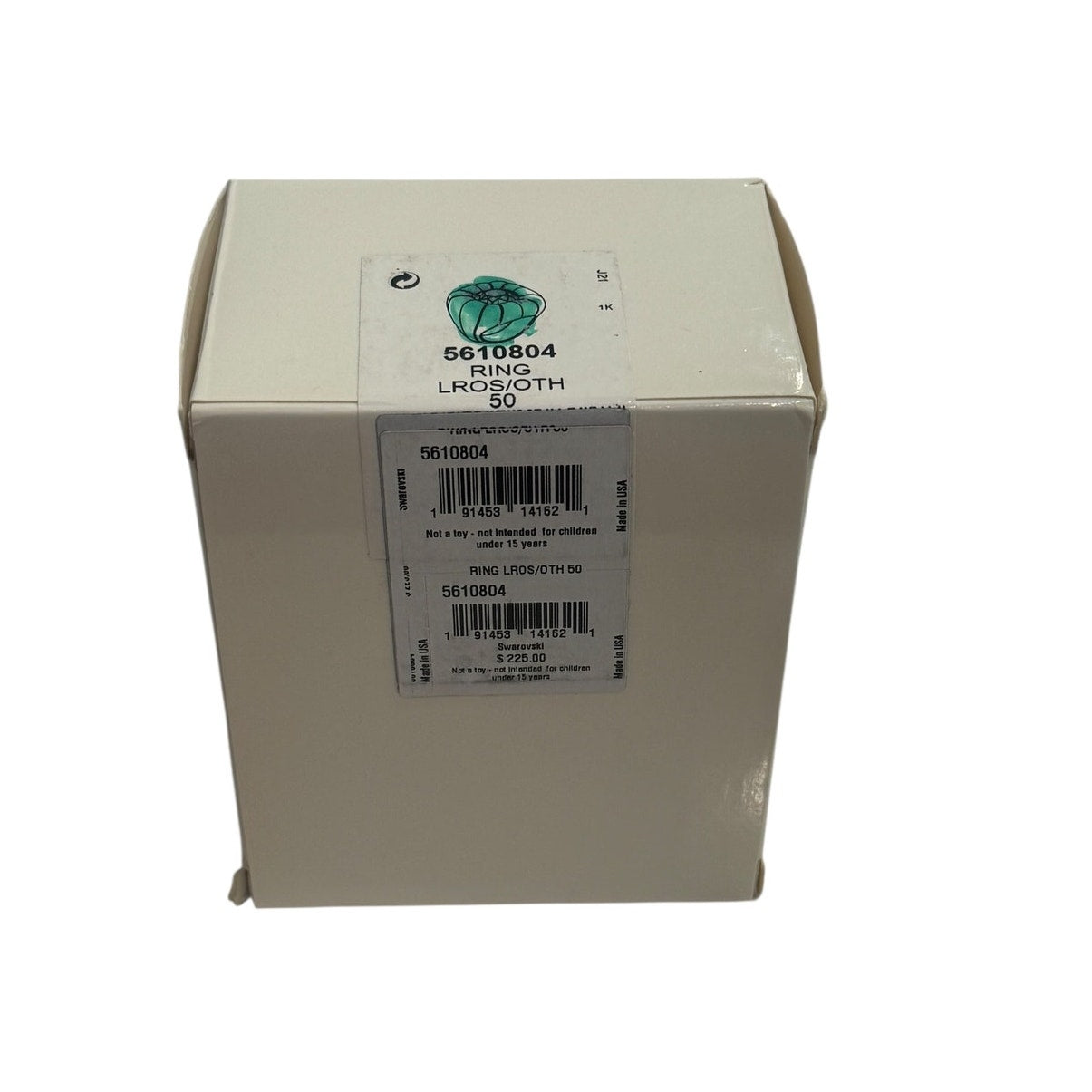 Swarovski Dulcis Cocktail Ring sizen 50 / 5 Green New