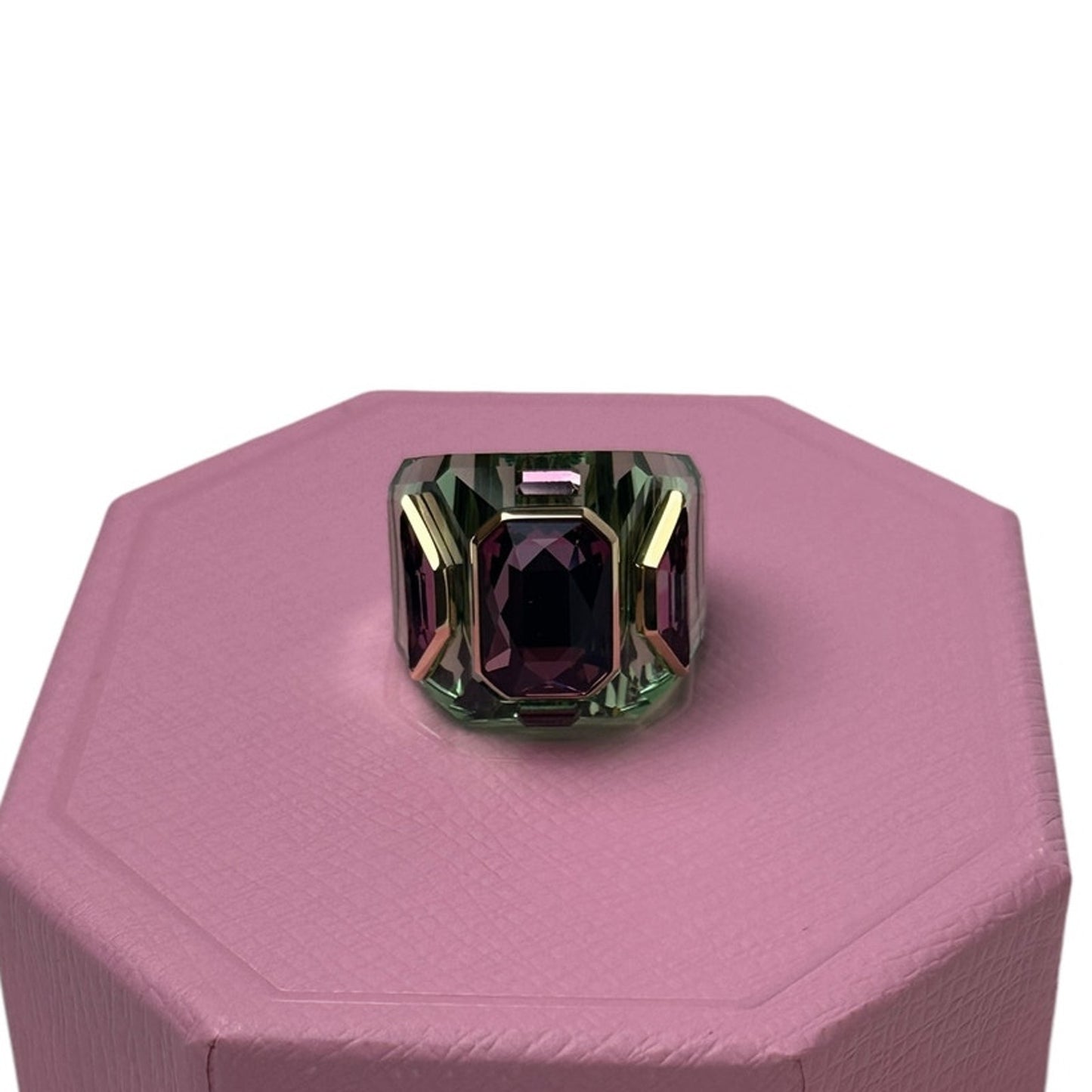 Swarovski Chroma cocktail ring Multicolored, Gold-tone plated  EUR 55  / 7 USA