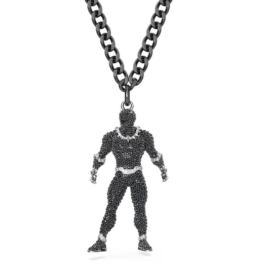 Swarovski Black Panther Marvel Pendant Unisex Necklace