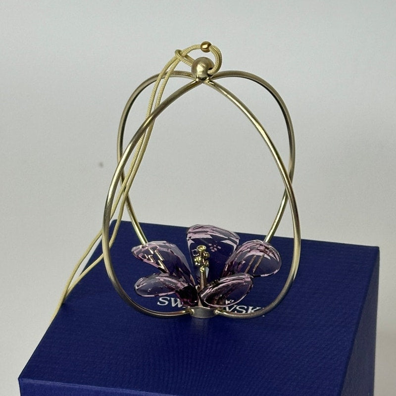 Swarovski Garden Tales Hibiscus Ball Ornament Large