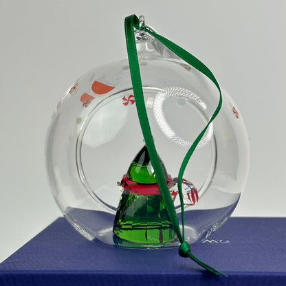 Swarovski Holiday Cheers Santa’s Elf Ball Ornament