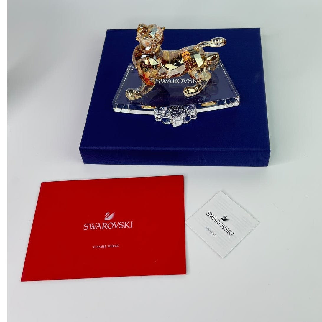 Swarovski Chinese Zodiac Tiger Figurine