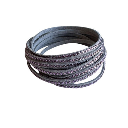 Touchstone Crystal by Swarovski wrap-star bracelet