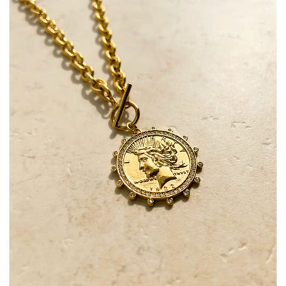 Muse Medallion Necklace