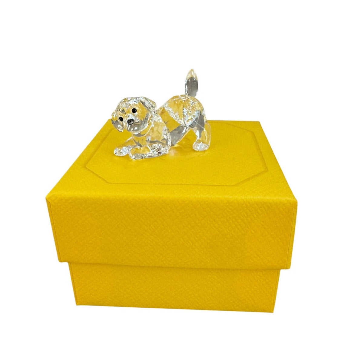 Swarovski Peaceful Countryside Labrador Puppy Dog Figurine