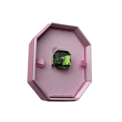Swarovski Numina cocktail ring Octagon cut, Green Size 7 / EUR 55