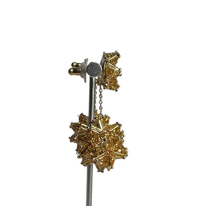 Swarovski Curiosa drop earrings  three-dimensional Geometric shape