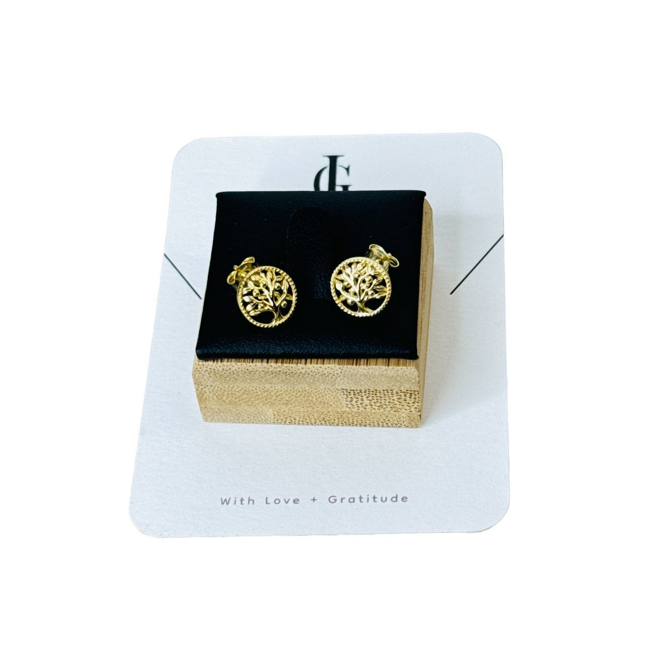 Tree Of Life Stud Earrings