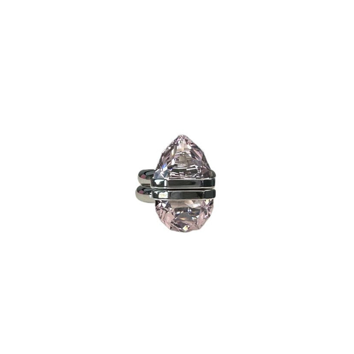 Swarovski Lucent ring Magnetic, Pink, Rhodium plated 60 EUR / 9 USA