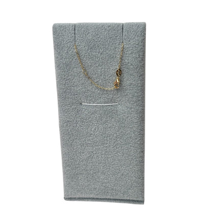 Pave Chai Pendant Gold Tone Necklace