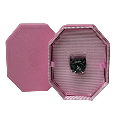 Swarovski Numina cocktail ring Octagon cut, Black, Ruthenium plated EUR 58 / 8USA