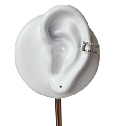 Double Ear Cuff 925 Sterling Silver Non-Piercing